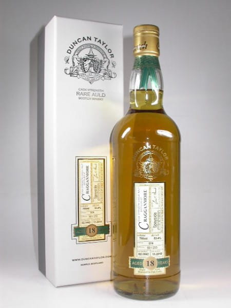 Cragganmore 18 Year Old 1992/2010 Rare Auld Duncan Taylor 53.4% ??vol. 0,7l