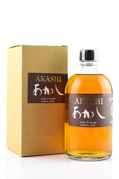Akashi 5 Jahre Sherry Cask 50%vol. 0,5l