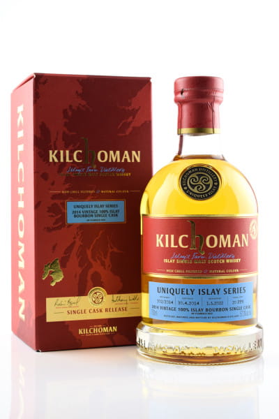Kilchoman Vintage 2014 100% Islay Bourbon Single Cask #302 57,3%vol. 0,7l #10/10