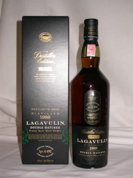 Lagavulin 1988 Distillers Edition 43%vol. 0,7l