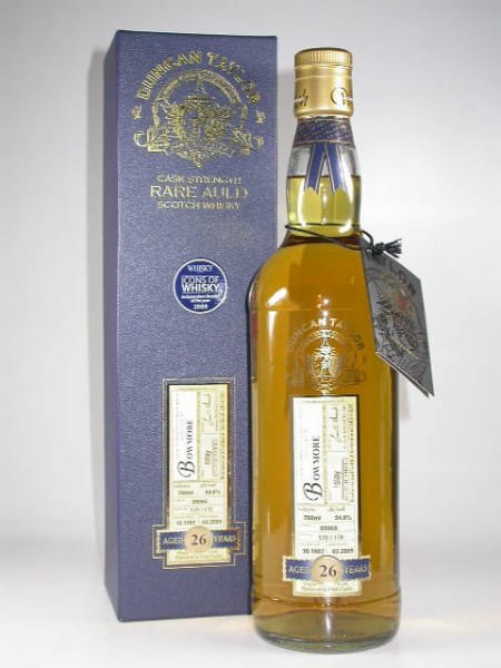 Bowmore 26 Year Old 1982/2009 Rare Auld Duncan Taylor 54.8% vol. 0,7l