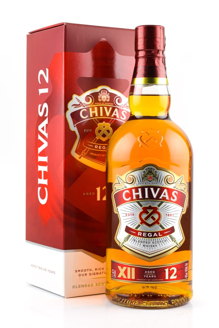 Chivas Regal 12 Year Old 40% vol. 1.0L | Blended Whisky | Types of Whisky |  Whisky | Home of Malts