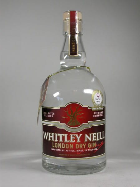 Whitley Neill - London Dry Gin 42%vol. 0,7l - altes Design