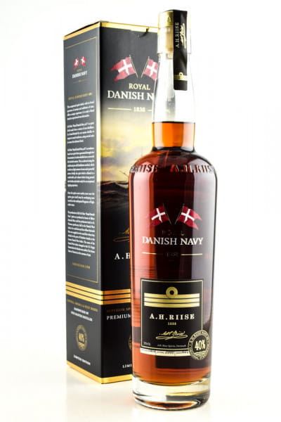 A.H. Riise Royal Danish Navy Rum 40%vol. 0,7l