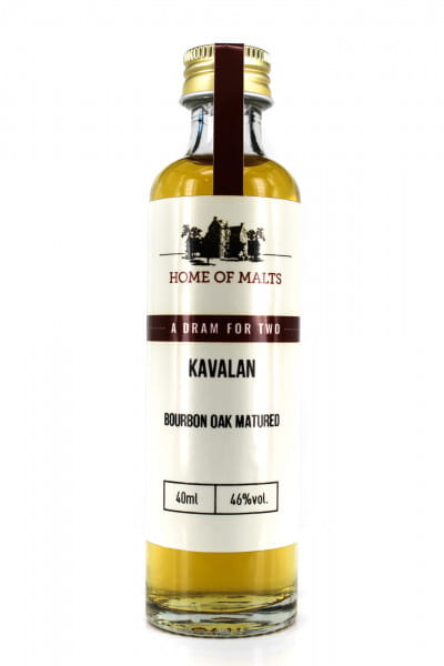 Kavalan Bourbon Oak Matured 46%vol. Sample 0,04l