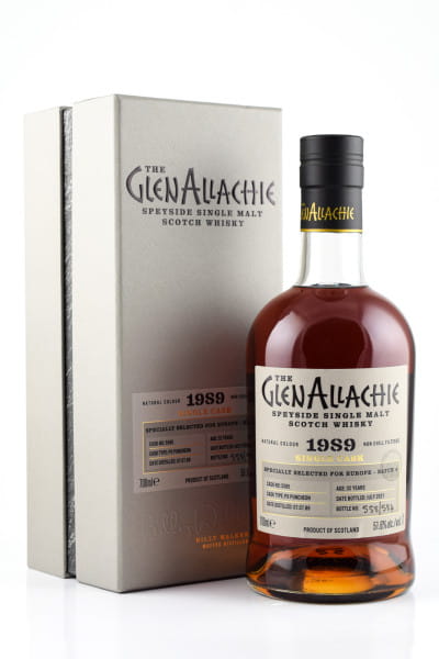 GlenAllachie 32 Jahre 1989/2021 PX Puncheon #5585 51,6%vol. 0,7l