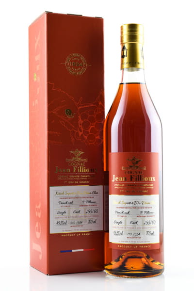 Cognac Jean Fillioux 1er Cru de Cognac Grande Champagne Single Cask 55/60 Wu Dram Clan 45,5%vol. 0,7l
