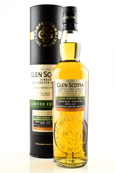 Glen Scotia 2009/2019 1st-fill Bourbon Barrel #783 57,3%vol. 0,7l