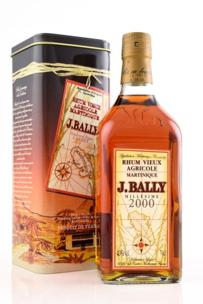 Rhum Vieux Millésime 2000 - J. Bally 43%vol. 0,7l