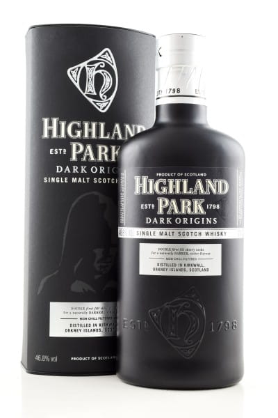 *Highland Park Dark Origins 46,8%vol. 0,7l - ohne Geschenkpackung