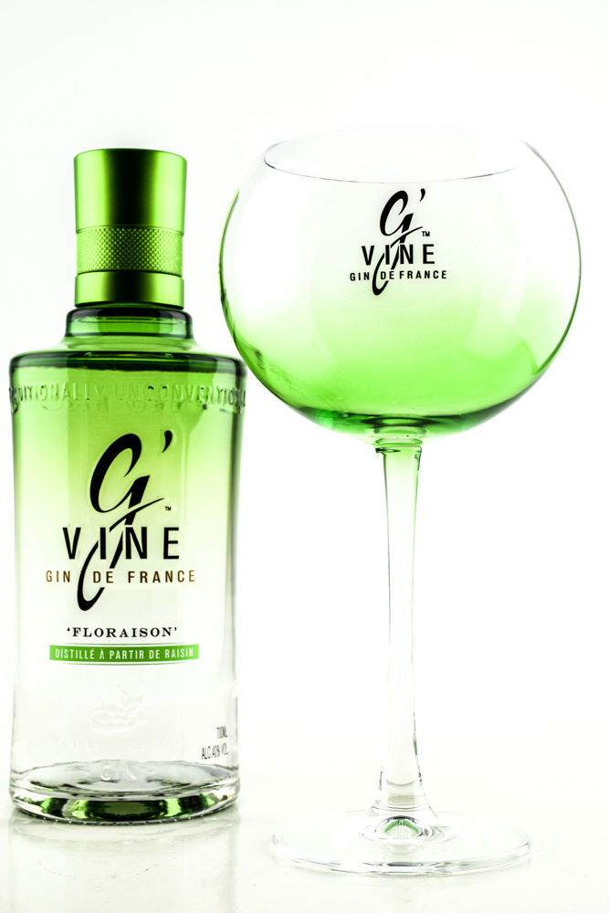 G \'Vine Floraison Gin with Copa glass at Home of Malts >> explore now! |  Home of Malts
