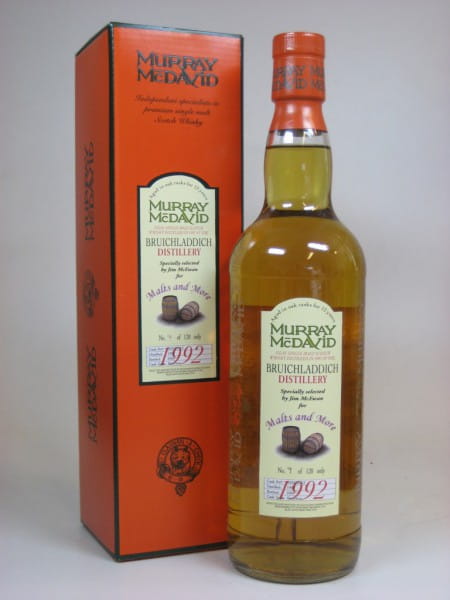 Bruichladdich 1992/2004 Malts and More-Bottling 46%vol. 0,7l