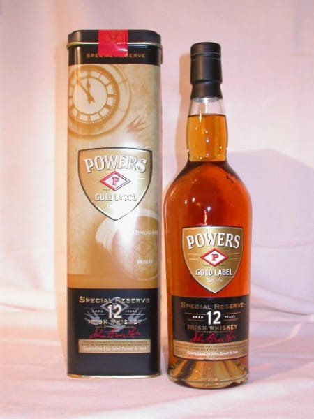 Powers Gold Label 12 Year Old Special Reserve 40% vol. 0.7l old equipment