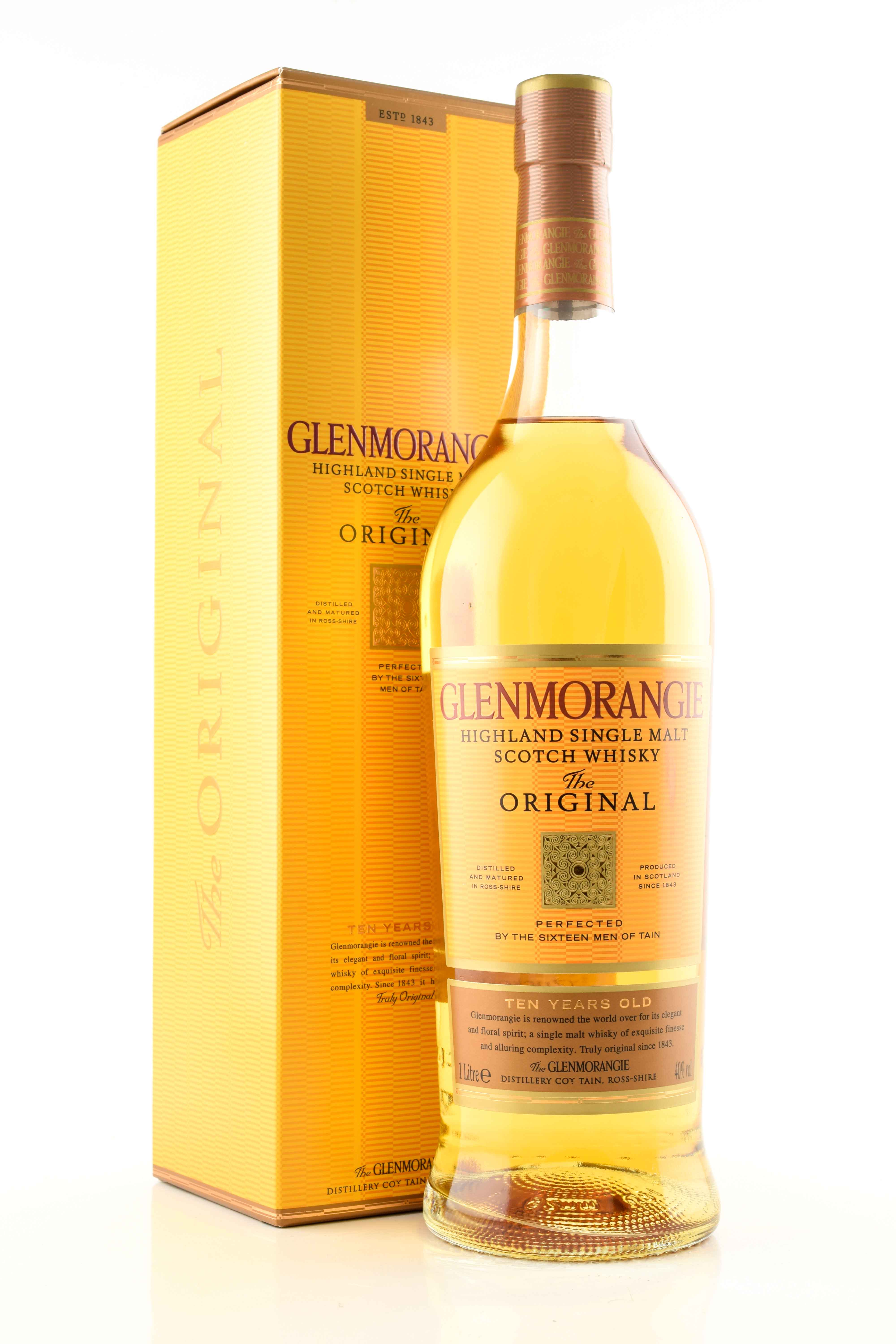 Year 40% Whisky Whisky Home Scotch 10 | 1.0L vol. Malts The Old Original Countries | | of | Highlands Glenmorangie |