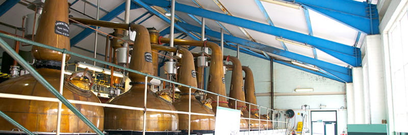 Laphroaig Distillery Pot Stills