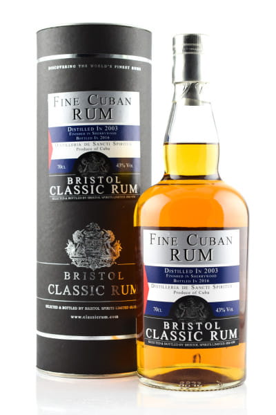 Fine Cuban Rum 2003/2016 Sherry Finish Bristol Classic Rum 43%vol. 0,7l