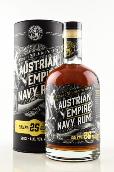Austrian Empire Navy Rum Solera 25 40%vol. 0,7l
