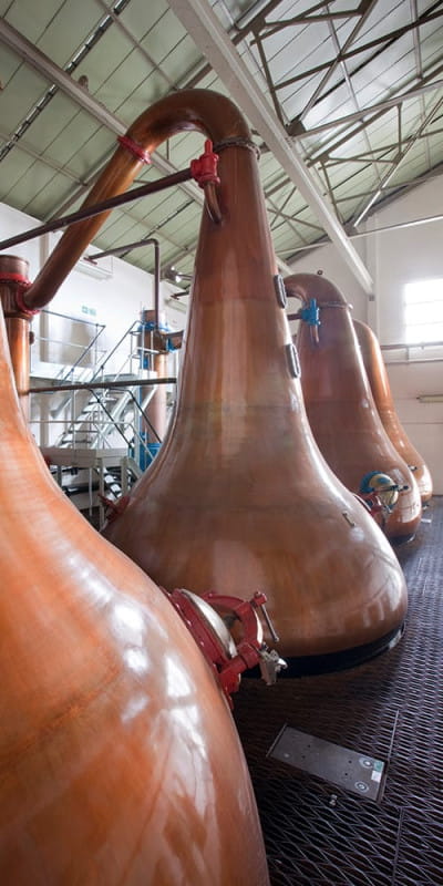 Lagavulin Whisky Distillery Pot Stills