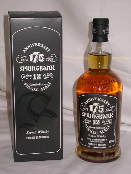 Spring Bank 12 Year Old 175th Anniversary 46% vol. 0,7l