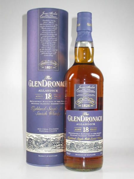 Glendronach 18 Jahre Allardice Lot #2 (Oloroso Cask) 46%vol. 0,7l
