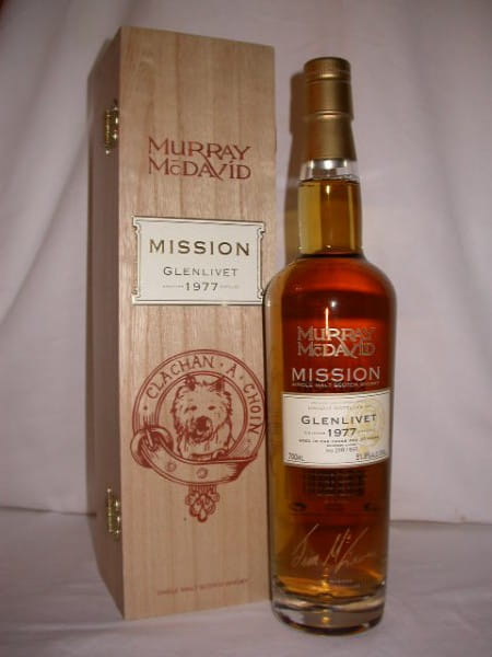 Glenlivet 1977/2007 Murray McDavid Mission C.S. 51,8%vol. 0,7l