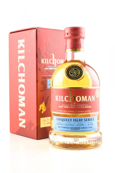 Kilchoman Vintage 2013 Bourbon Single Cask 57,2%vol. 0,7l #6/9
