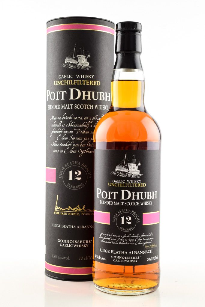 Poit Dhubh 12 Year Old 43%vol. 0,7l | 11264