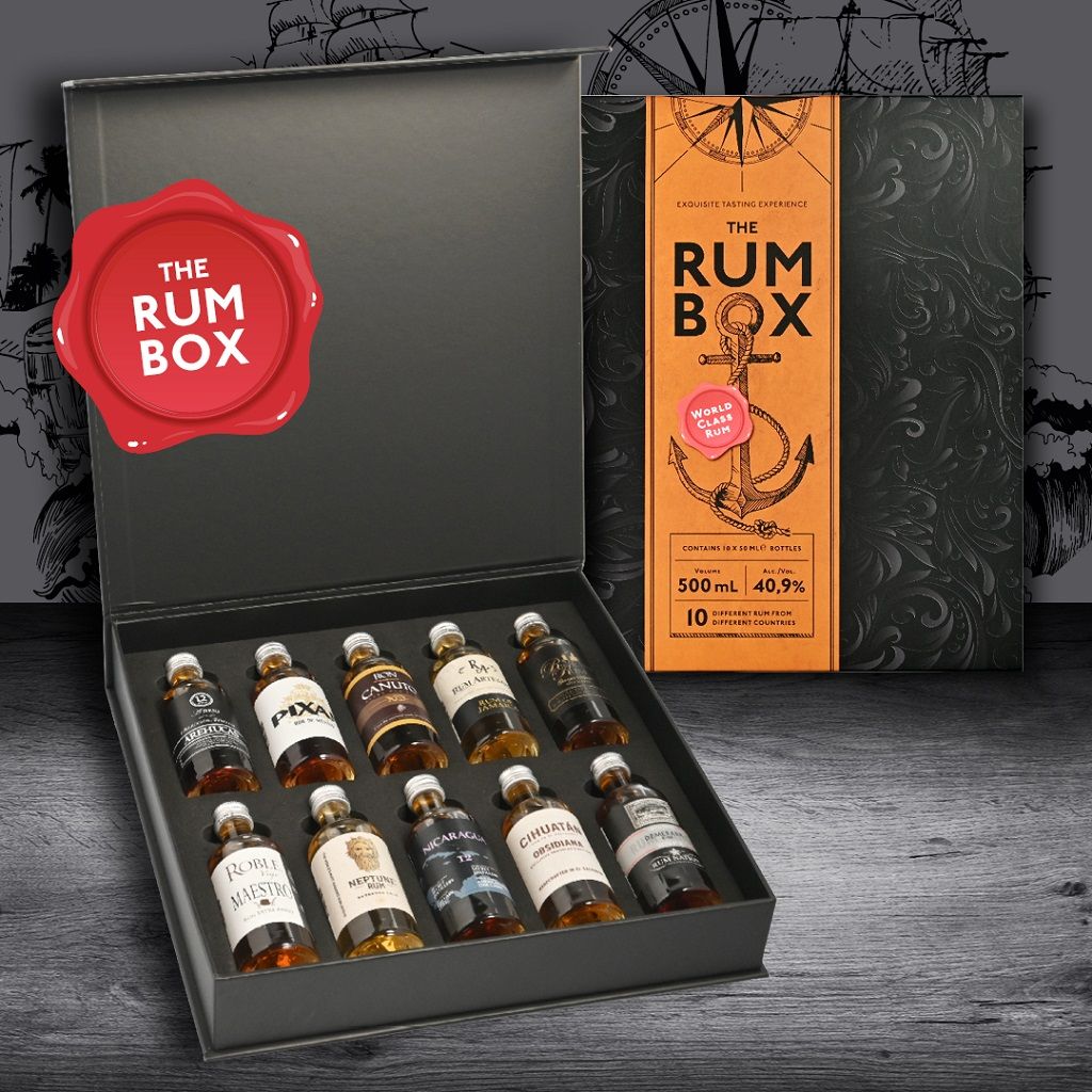 The Rum Box - World Rum Tour: 10 exklusive Rumsorten aus aller Welt